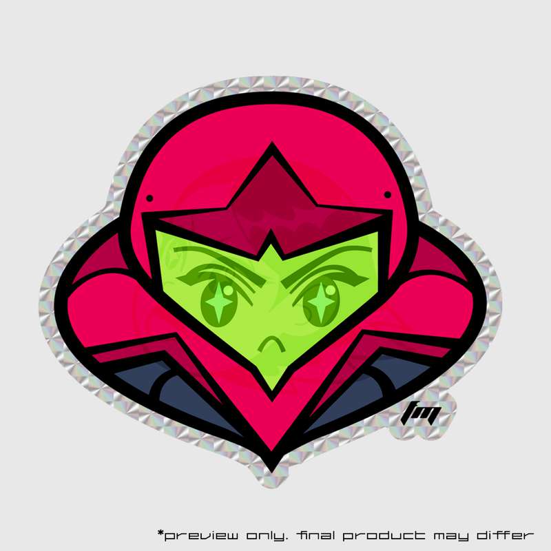 METROID DREAD Holographic Stickers PREORDER By Fmagali From Patreon