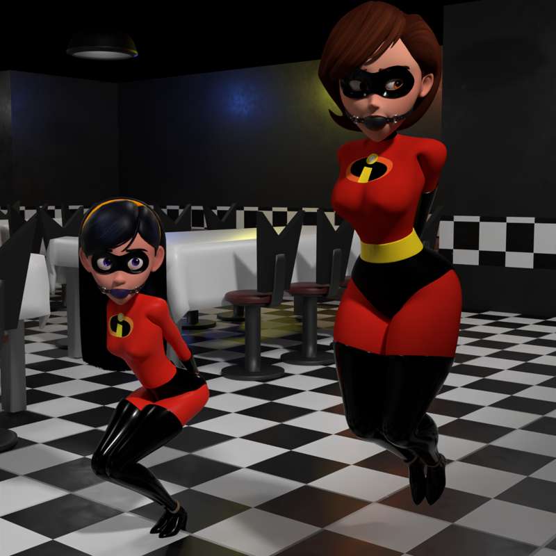Commission Helen And Violet Parr By Bound3d From Patreon Kemono 