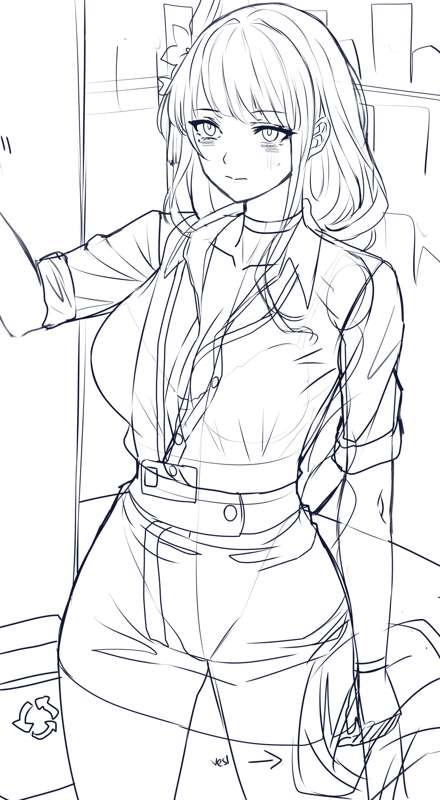 Baal Office Lady sketch 1.jpeg