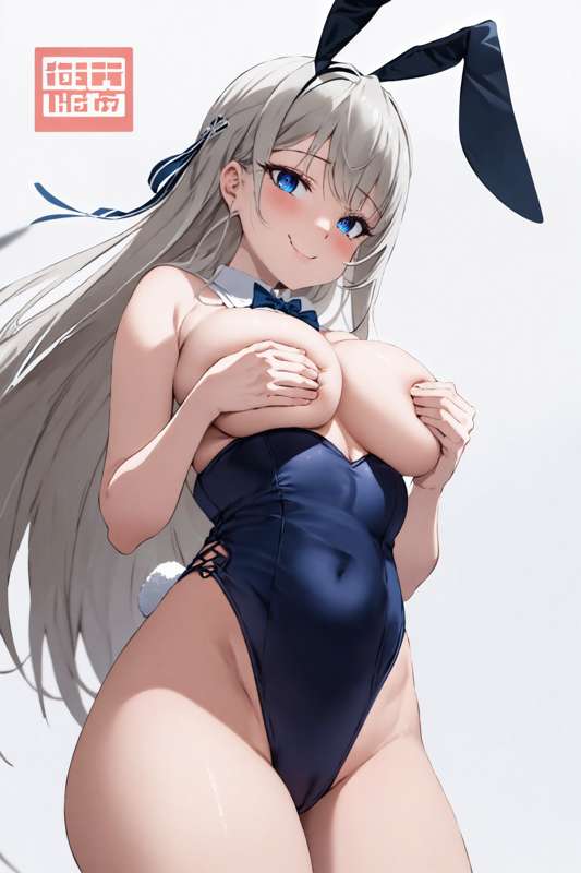 00078-1378787555-best quality, (masterpiece_1.2), detailed,cowboy shot,from below,_medium breasts,1girl, solo, , light blush,smile,_grey hair, bl.png