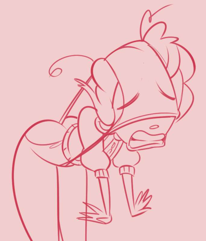 Ollie and Scoops - Miss Bivvins Wedgie copia.png