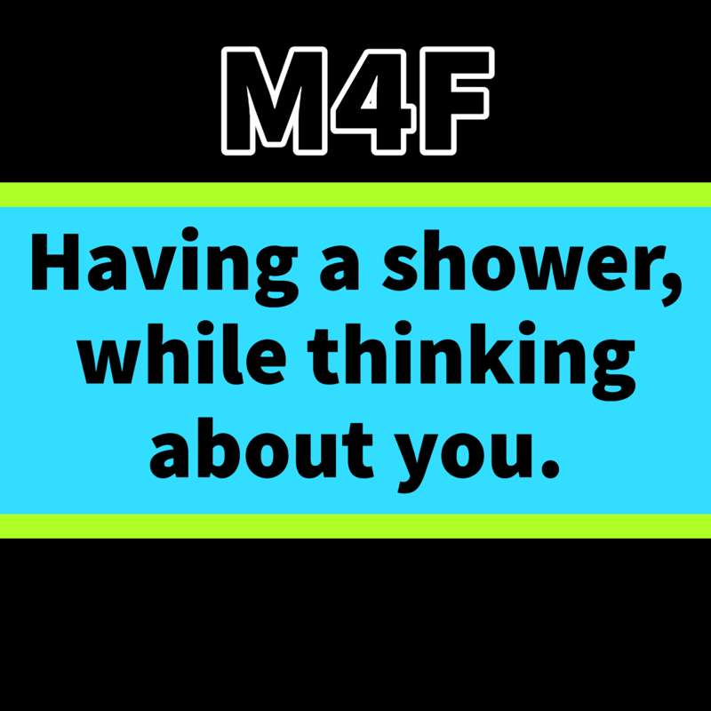 "Having a shower, while thinking about you." by Erotic Andrew from