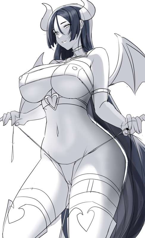 Minamoto Raikou Halloween sketch 5.jpeg