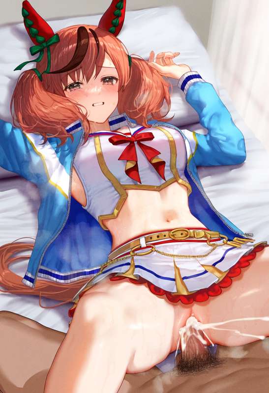 1girl,1boy,{nice_nature_(umamusume) ,umamusume,nice_nature_(run&win)_(umamusume) s-2526147347.png