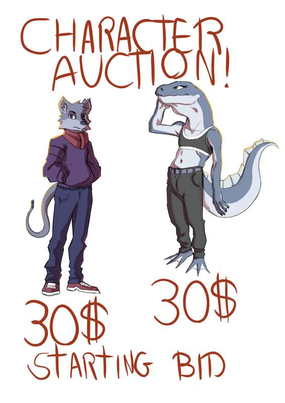 Character Auction By Tired Capybara From Patreon Kemono