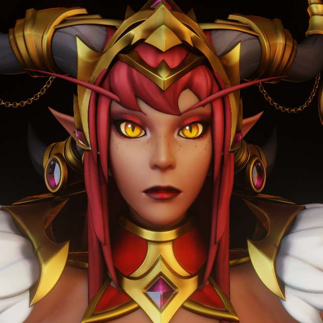 "Preview Alexstrasza Model" by PhonicBot from Patreon Kemono