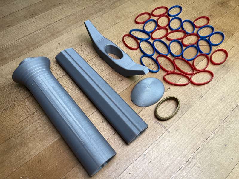 "Collapsing Broadsword v2" by 3dprintingworld from Patreon Kemono