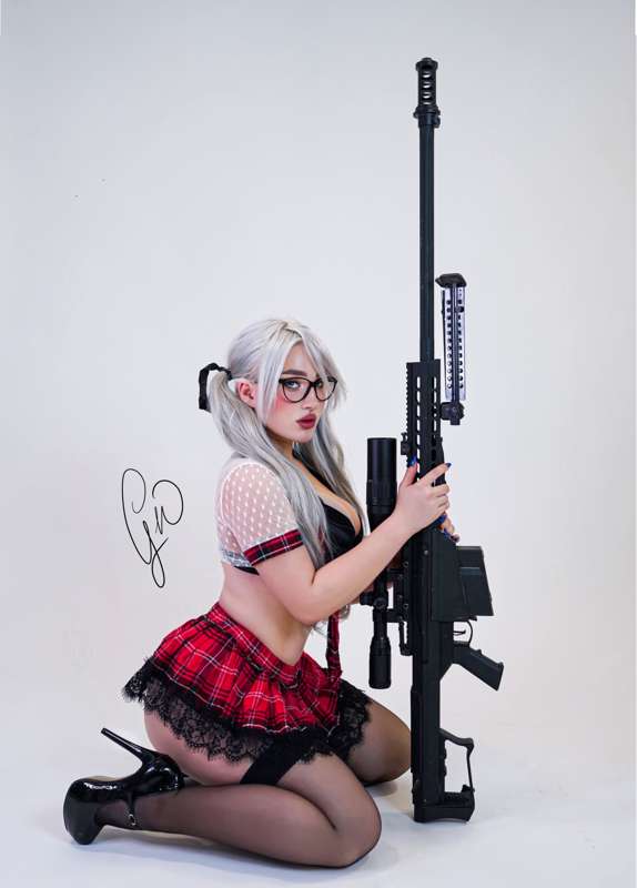 Soapyfate. Gun waifu Natalia Fadeev. Gun waifu.