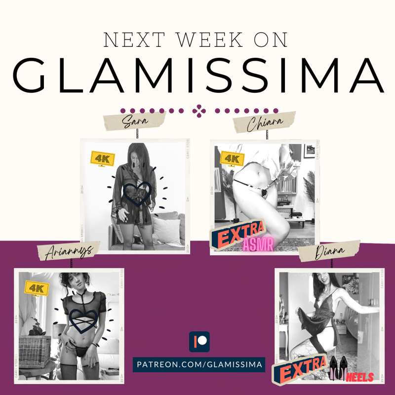 Nextweek Quadruple Date With Ariannys Sara Chiara Diana By Glamissima Official From