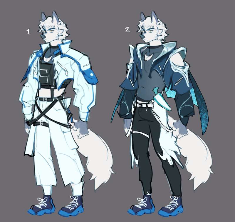 Winter Wolf Concept Wip Mini Announcement By Otternito From