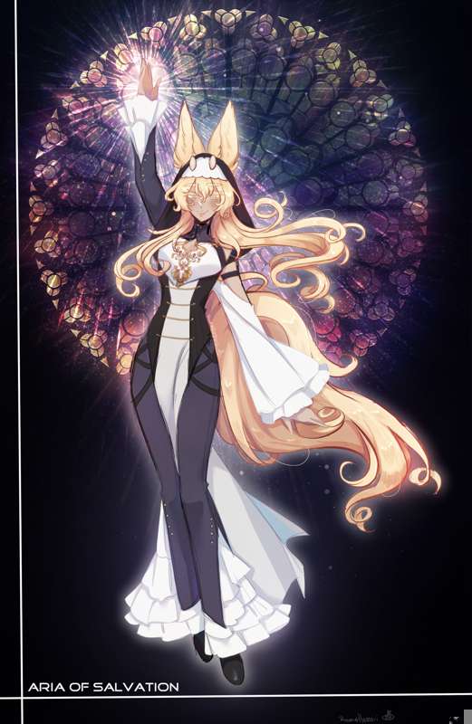 "Aria of Salvation" by romaheroii from Patreon Kemono
