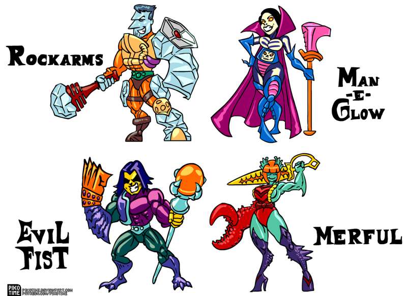  Masters Of The Universe Name Generator Character Designs By Pikotime 