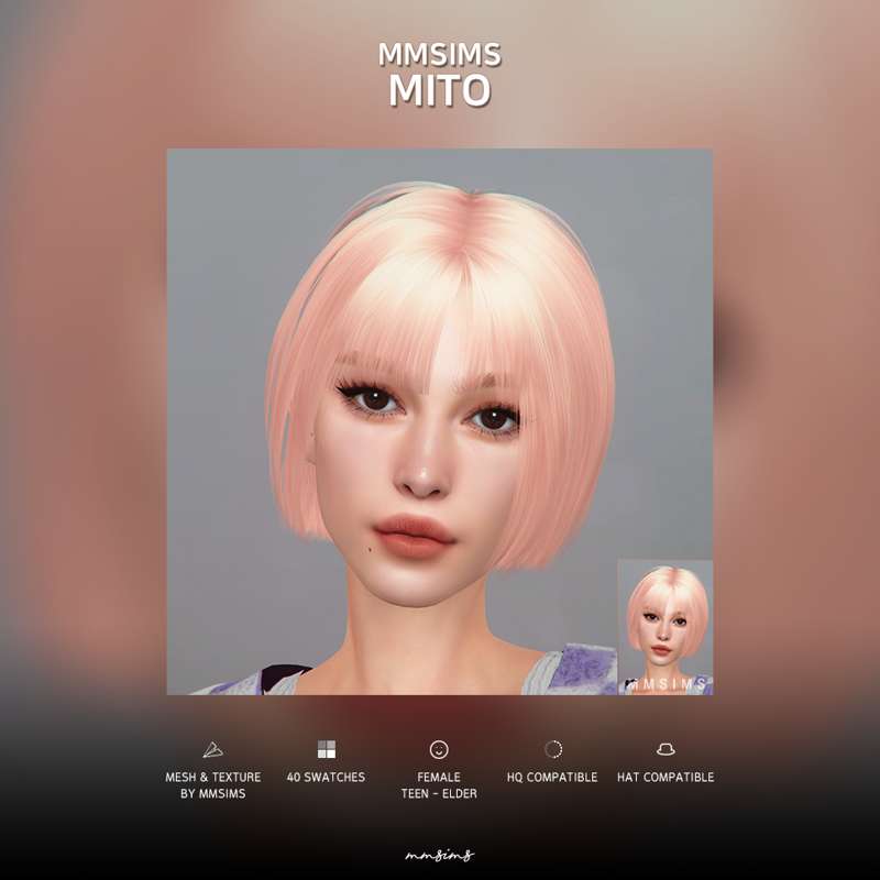 Mmsims Hair Mito By Mmsims From Patreon Kemono