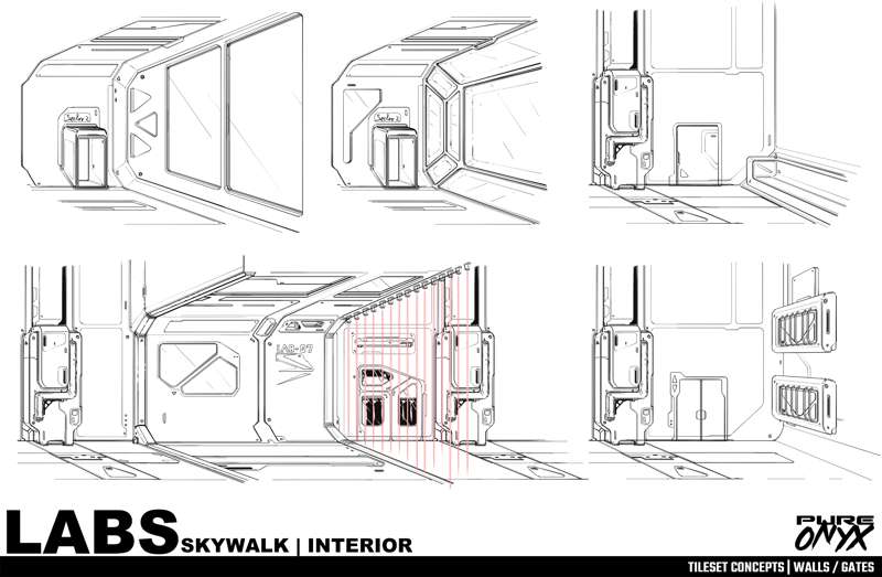Labs Skywalk, Interior - Walls, Gates.jpg
