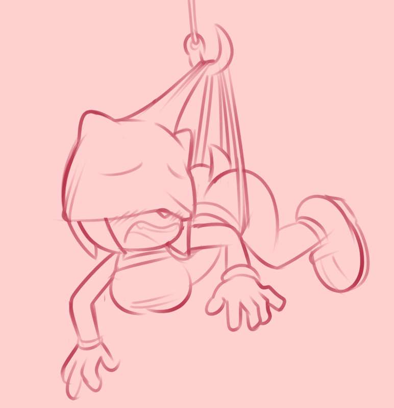 Amy Rose Atomic Hanging Wedgie.png