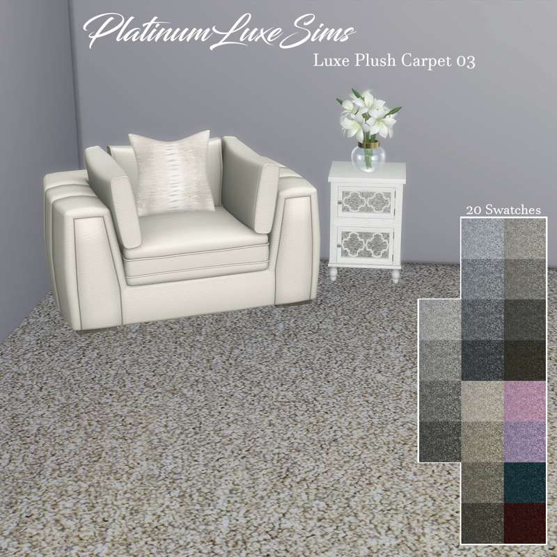 PlatinumLuxeSims — Large Designer Pet Bed *Patron requested* • 8