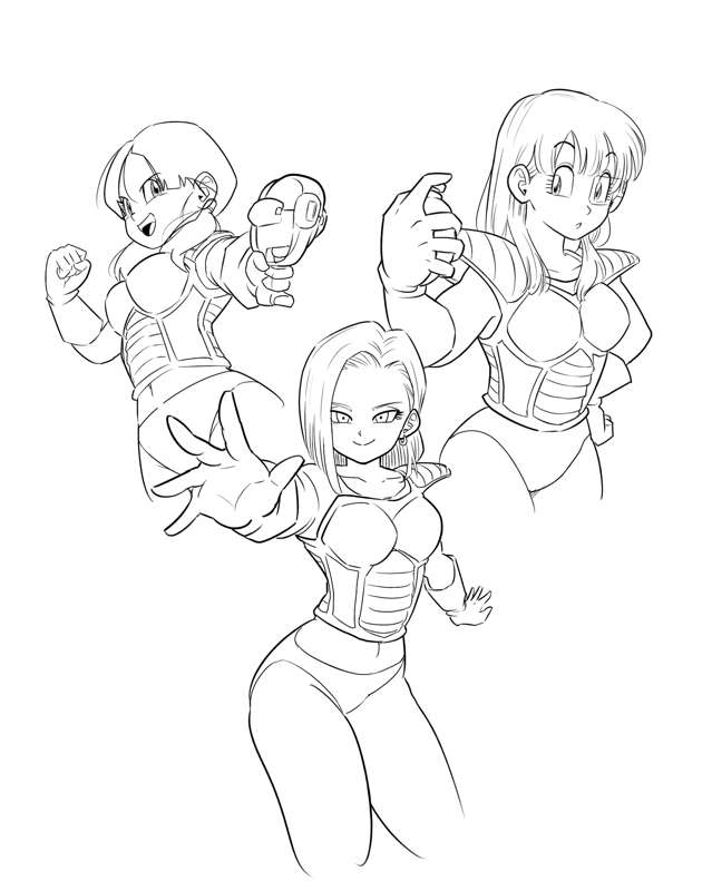 18 Videl Bulma Saiyan Armor Costume（pre Release By ピンクムース From Patreon Kemono 