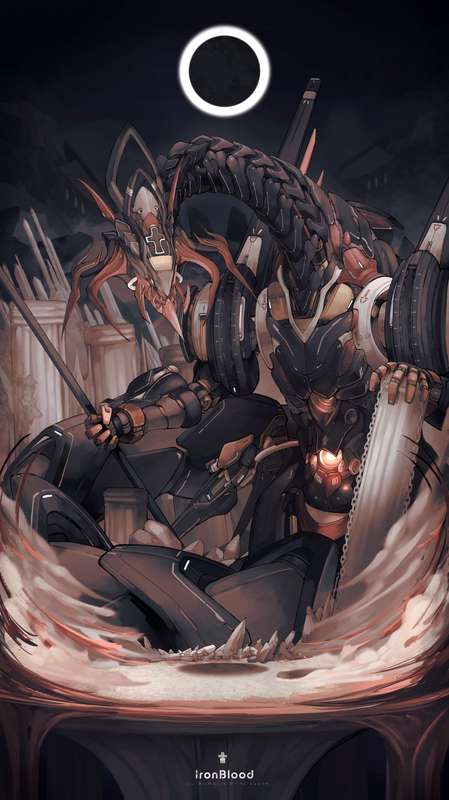 Iron blood mecha girls (only dragon).jpg