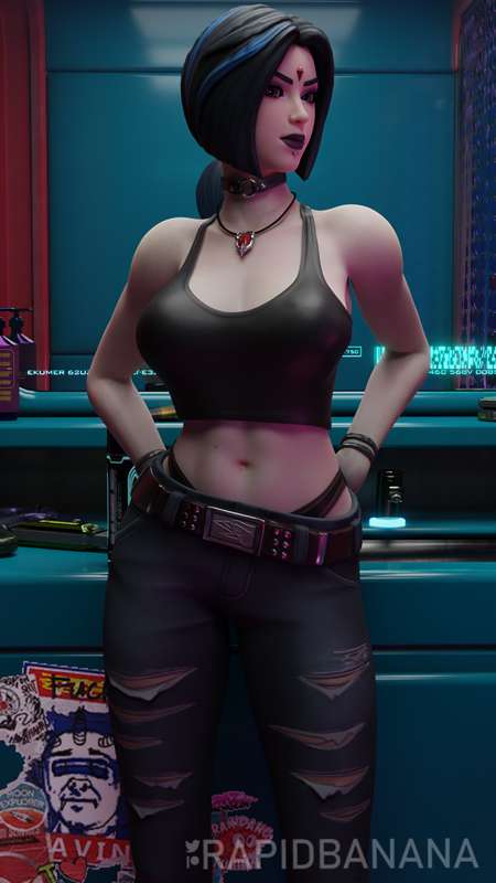 Raven pinup 1 720.png