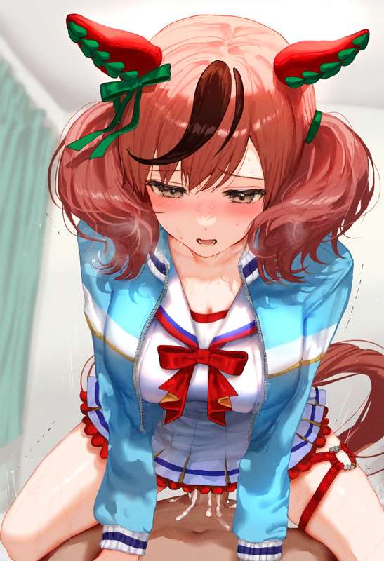 1girl,1boy,{nice_nature_(umamusume) ,umamusume,nice_nature_(run&win)_(umamusume) s-345907834.png