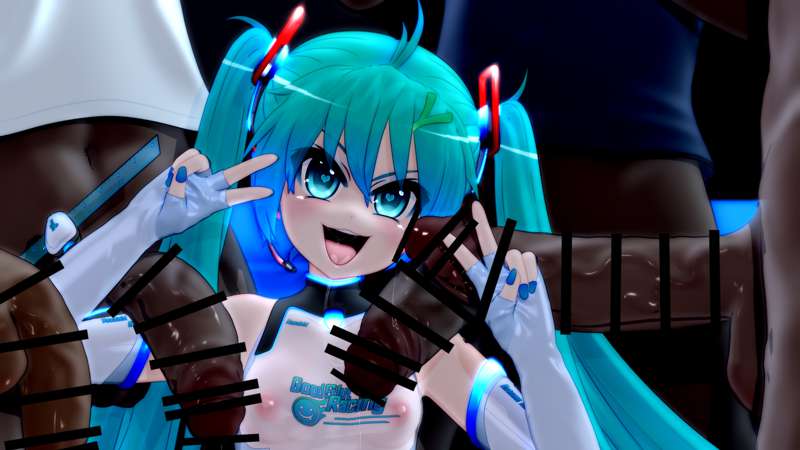 Thank You 33 Mikus Dick Party By Mantis X From Pixiv Fanbox Kemono