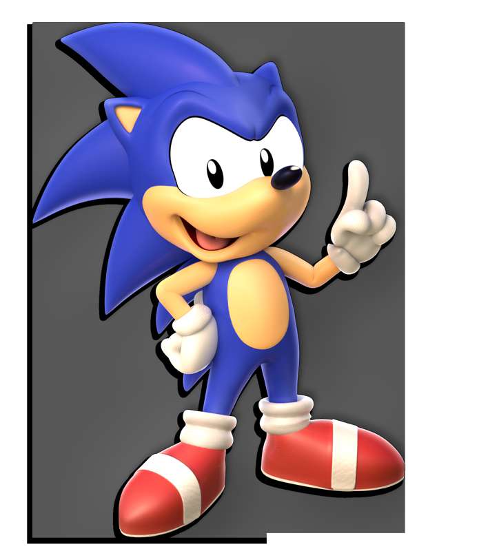 "+3D Model Download+ AOSTH Sonic The Hedgehog" by jcthornton from ...