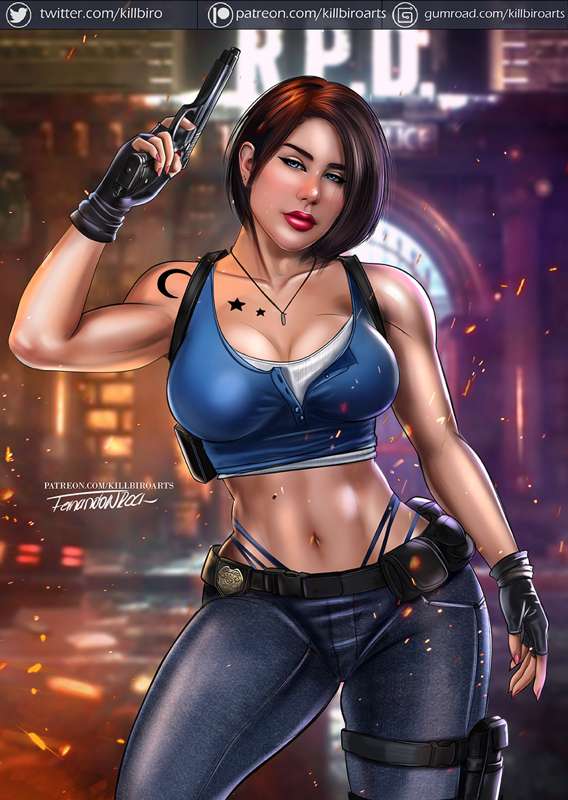 Jill Valentine R E Final By Killbiroarts From Patreon Kemono