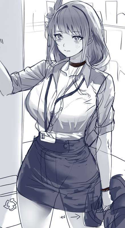Baal Office Lady sketch 2.jpeg